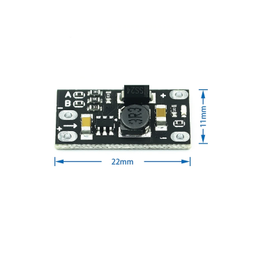 3.7V to 12V mini DC-DC boost module, support 5V/8V/9V/12V output, lithium battery boost