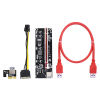 VER009S Plus PCI-E Riser Card 009S PCIE X1 To X16 6Pin Power 60CM USB 3.0 Cable For Graphics Card GPU Mining