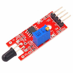 KY-026 KY026 Flame Sensor Module IR Sensor Detector For Temperature Detecting KY-026 KY026 Flame Sensor Module IR Sensor Detector For Temperature Detecting