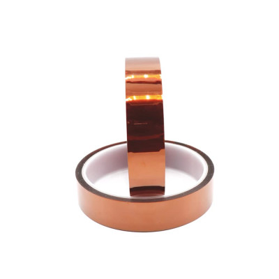 20mm x 33m High Temperature Resistant Heat BGA Kapton Polyimide Insulating Thermal Insulation Adhesive Reprap Tape for 3D Printer