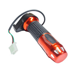 12-80V Universal Electric Bicycle Throttle for ebike/scooter/tricycle - Red 12-80V Universal Electric Bicycle Throttle for ebike/scooter/tricycle - Red