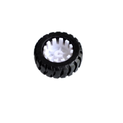 D-axis Rubber Tires, Robot Accessories, 43MM Tracking Car Model Wheels, with N20 Geared Motor DD D-axis Rubber Tires, Robot Accessories, 43MM Tracking Car Model Wheels, with N20 Geared Motor DD