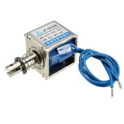JF-0826B DC 24V 20N 10mm Stroke Push-Pull Type DC Solenoid Electromagnet Linear Motion JF-0826B DC 24V 20N 10mm Stroke Push-Pull Type DC Solenoid Electromagnet Linear Motion