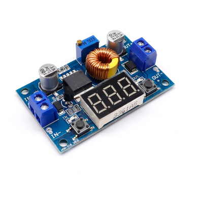 XL4015 5A 75W DC-DC Charger Module Adjustable Step-Down Converter with Display