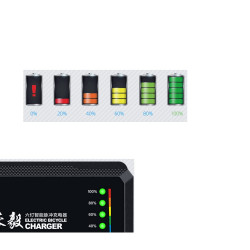 48V 20Ah ebike Electric Vehicle Charger With 6 Light Power Display Current Protection FOR lead aCID 48V 20Ah ebike Electric Vehicle Charger With 6 Light Power Display Current Protection FOR lead aCID