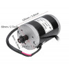 MY6812 12V 100W High Speed Small Brush Motor with Belt Pulley for E Bike e-bike