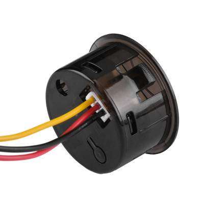 DC 0-120V LED Digital Display Round Three Wire Panel Voltage Meter DC 0-120V LED Digital Display Round Three Wire Panel Voltage Meter