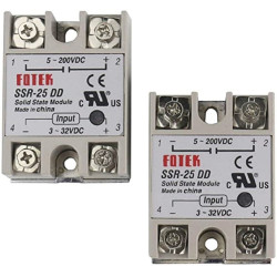 Solid State Relay SSR-25AA 25A 80-250V AC TO 24-380V AC SSR 25AA Solid State Relay SSR-25AA 25A 80-250V AC TO 24-380V AC SSR 25AA