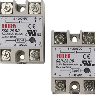 Solid State Relay SSR-25AA 25A 80-250V AC TO 24-380V AC SSR 25AA
