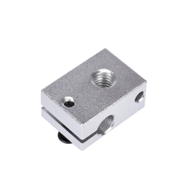 3D Printer V6 Aluminium Heater Block Hot End Heating Block 3D Printer V6 Aluminium Heater Block Hot End Heating Block