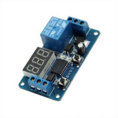 12V DIGITAL LED HOME AUTOMATION DELAY TIMER CONTROL SWITCH MODULE DISPLAY 