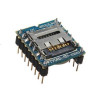 Mp3 Voice Module U-Disk Audio Player Micro Sd Card Module Wtv020-Sd-16P