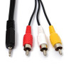 3.5Mm Jack To Audio Video Connector
