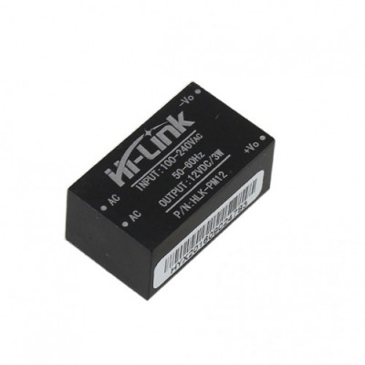 HLK-PM12 AC 240V to DC 12V 3W Step-Down Power Supply Module