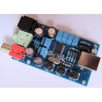 PCM2704 USB DAC Decoder Sound Card with Volume Control
