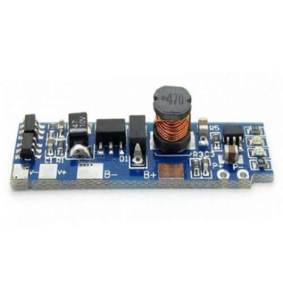 4 in 1 Single-Cell Li-Ion Battery Protection Mobile Charging Boost Output 5V Board/0.5A Mobile Power Board