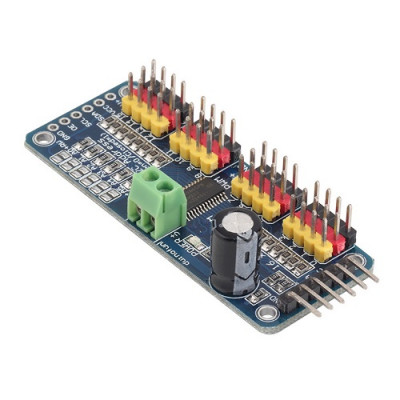 PCA9685 16 CHANNEL 12-BIT PWM SERVO MOTOR DRIVER I2C MODULE ARDUINO PIC 