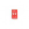 2 Positions DIP Switch