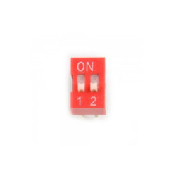 2 Positions DIP Switch