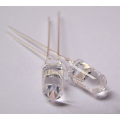 2 Pin 5mm RGB Multi Color Changing Flashing LED