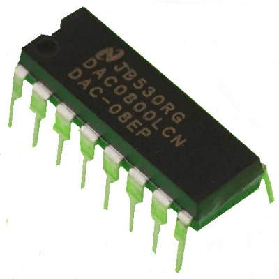 DAC0800 8 bit D/A Converter
