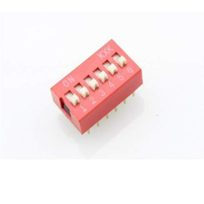 6 Positions DIP Switch