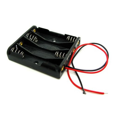 4xAA Battery Holder 