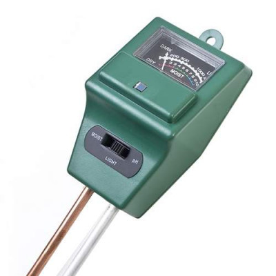 3 in 1 PH Tester Soil Water Moisture Light Test Meter for Garden Plant Flower