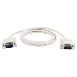 DB9 9 Pin Serial RS232 Extension Male to Male Cable