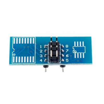 Soic8 Sop8 Flash Chip Ic Test Clips Socket Adapter Programmer Bios