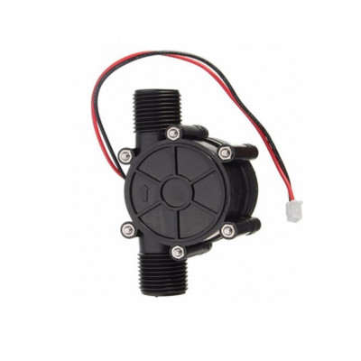 12V 10W DC Micro Hydro Generator Tap Water Flow Hydraulic Hydropower DIY Water Charging Tool Water Turbine Generator