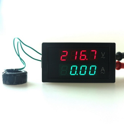 AC100-300V Voltmeter AC 0-100A ammeter LED amp & volt meter 