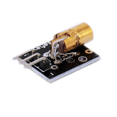 KY-008 650nm Laser sensor Module 6mm 5V 5mW Red Laser Dot Diode Copper Head for Arduino