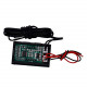 Red LED Temperature Meter -50~110 Degree C Detector Sensor Probe 12V Digital Thermometer Monitor Tester Red LED Temperature Meter -50~110 Degree C Detector Sensor Probe 12V Digital Thermometer Monitor Tester