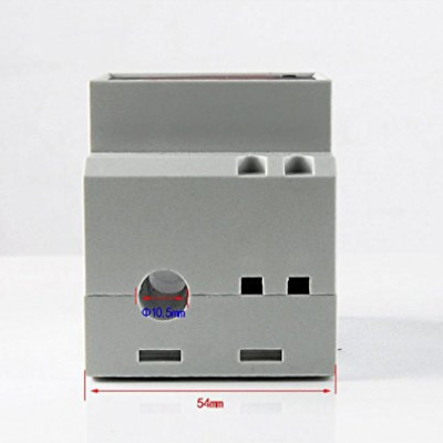 AC 80V to 300V AC 100Amp Digital AC Voltmeter Ammeter Power Meter apprent Meter Power Factor 5 in 1 DIN Rail Single Phase