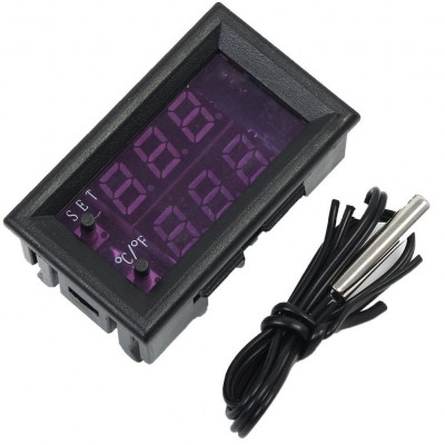 W1209WK W1209 WK DC 12V LED Digital Thermostat Temperature Control Thermometer Thermo Controller Switch Module + NTC Sensor