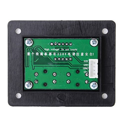 4000 Watt 220V AC SCR Voltage Regulator Dimmer Electric Motor Speed Controller with Display and Button