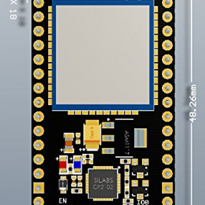 ESP32 ESP-32 ESP-32S ESP 32 Development Board CP2102 WiFi Bluetooth Ultra-Low Power Consumption Dual Core (38 PIN)