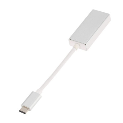 USB 3.1 Type C Male to Mini DP Display Port Female Converter Adapter Cable for Apple MacBook Chromebook and Monitor