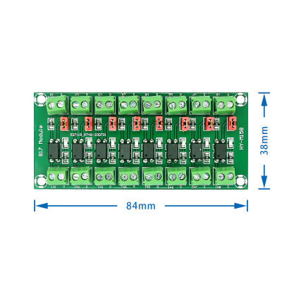 PC817 8 Channel Optocoupler Isolation Board DC 3.6 -30V Driver