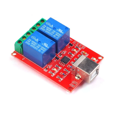 5V USB Control Switch 2 Channel Relay Module Computer PC