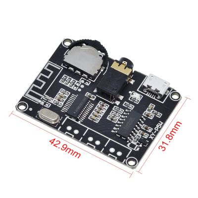 3W/5W PAM8406 Bluetooth 5.0 Stereo Audio Power Amplifier Board AMP Module XY-P5W