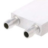 Aluminum Water Cooling Block Size 40x80mm for CPU Graphics Radiator Heatsink