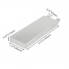 Aluminum Water Cooling Block Size 40x120mm for CPU Graphics Radiator Heatsink