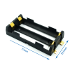 18650 battery box Dual section SMT patch in-line battery holder SMD