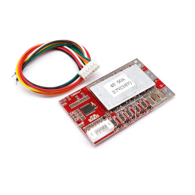 4S 50A BMS Board/ 55A 3.7V Lithium battery protection board/3.2V iron phosphate/LiFePO4 battery BMS board with Balance