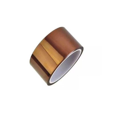 50mm x 33m High Temperature Resistant Heat BGA Kapton Polyimide Insulating Thermal Insulation Adhesive Reprap Tape for 3D Printer