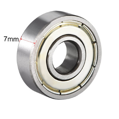 608ZZ Double Shielded Miniature High-carbon Steel Single Row 608ZZ ABEC-7 Deep Groove Ball Bearing 8 * 22 * 7 8x22x7mm