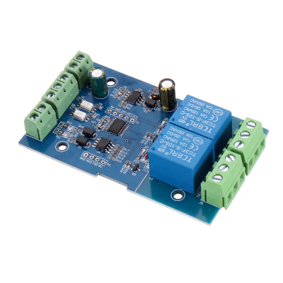 2 Way Modbus RTU 2-Channel Relay Module Switching Input and Output RS485 TTL