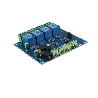 4 Way Modbus RTU 4 -Channel Relay Module Switching Input and Output RS485 TTL